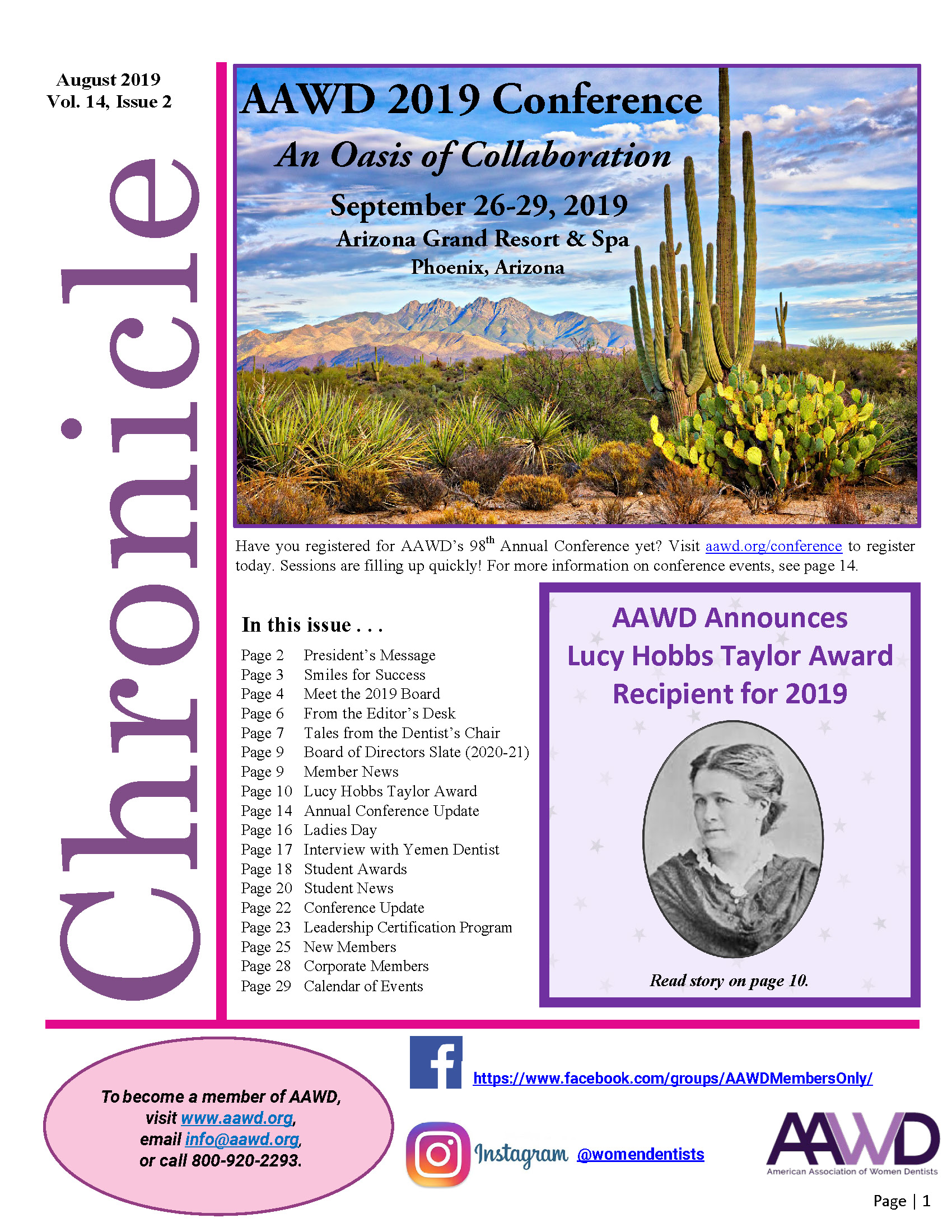 The Chronicle, August 2019