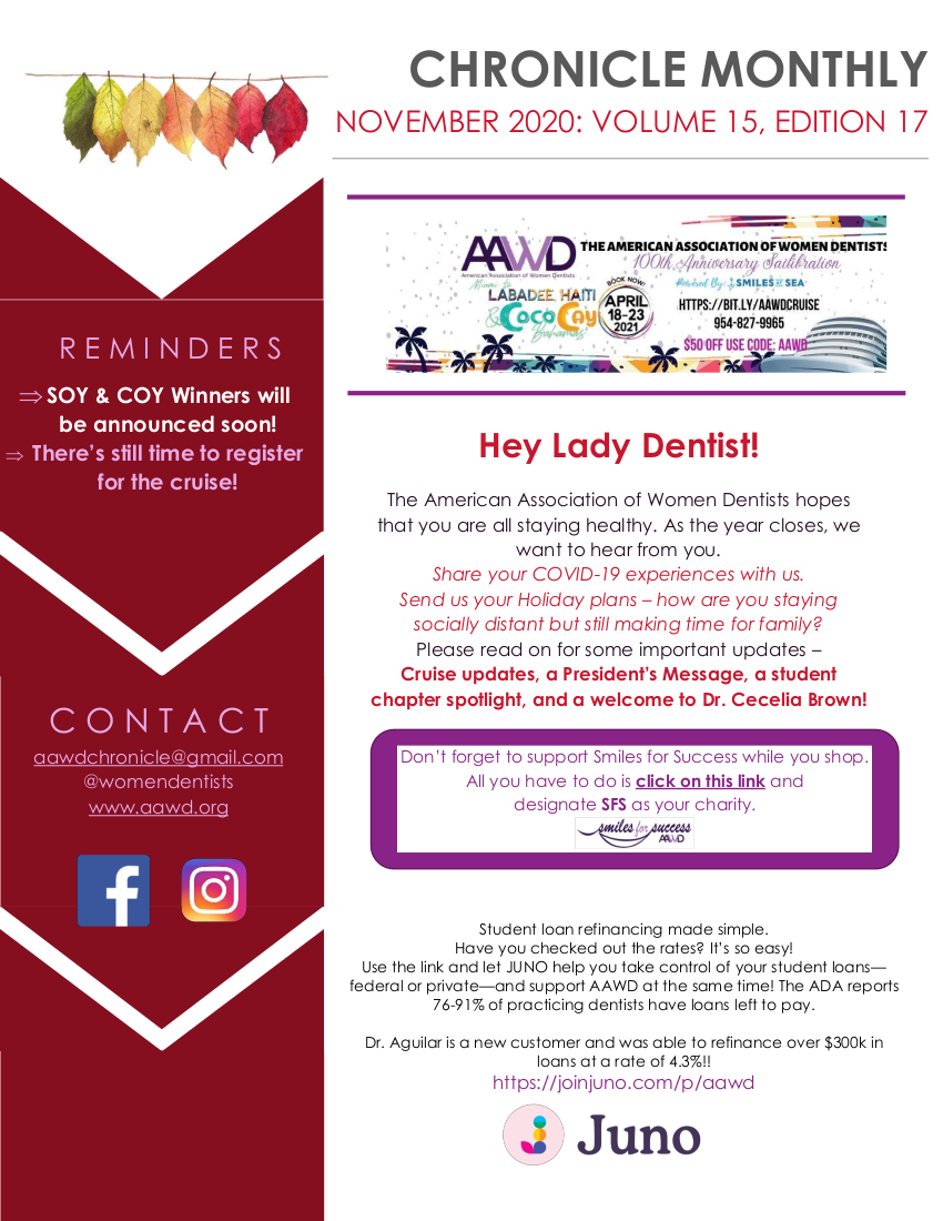 The Chronicle, November 2020 Edition 17