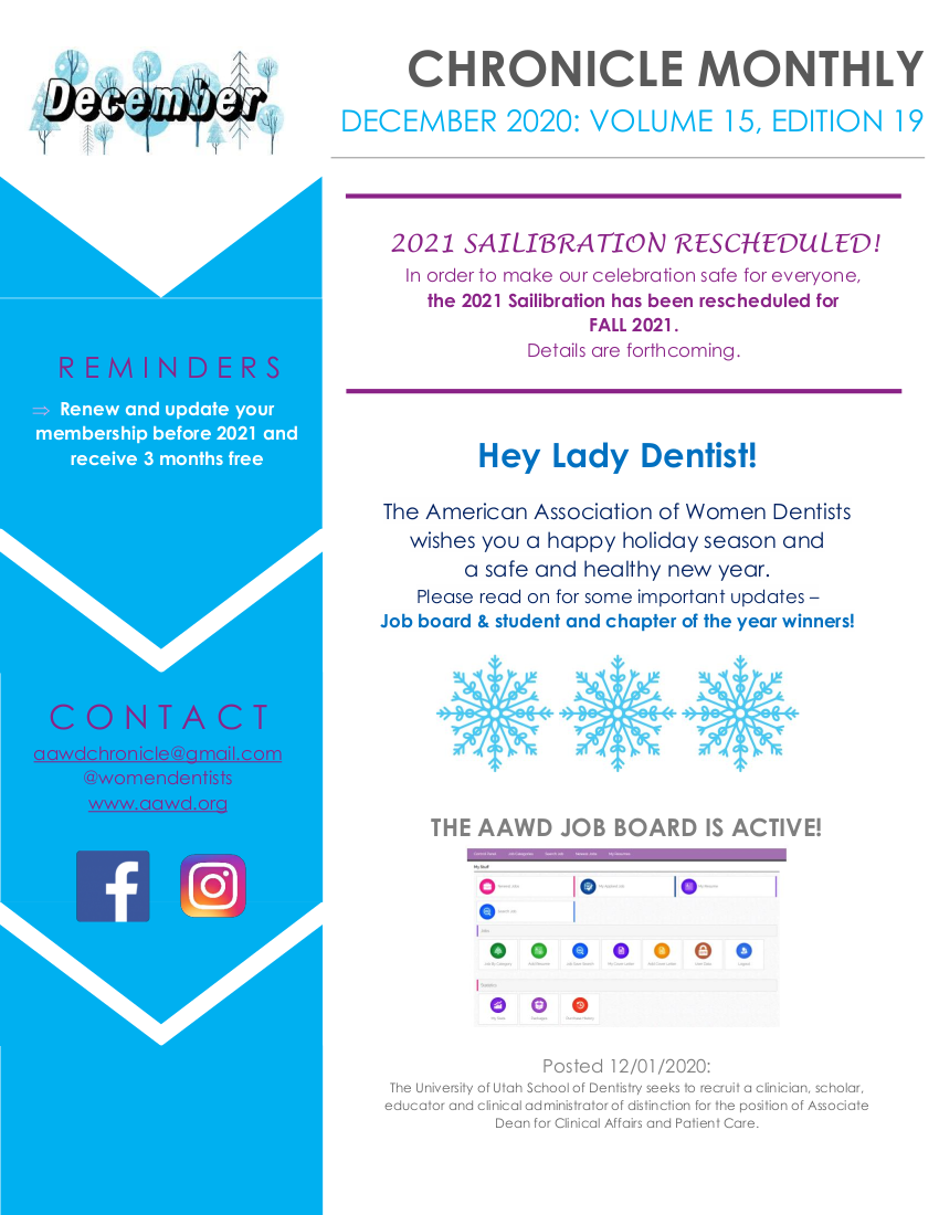 The Chronicle, December 2020 Edition 19