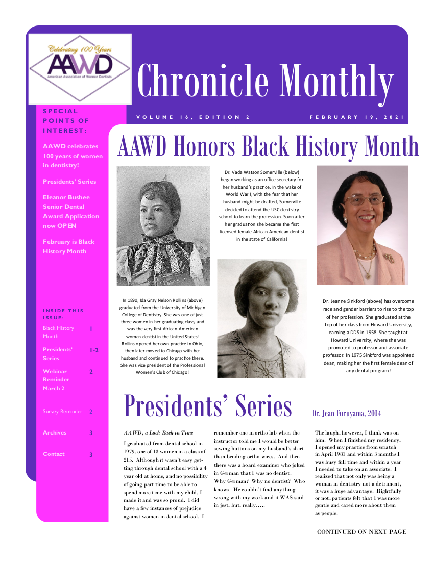 The Chronicle, February 2021 Edition 2