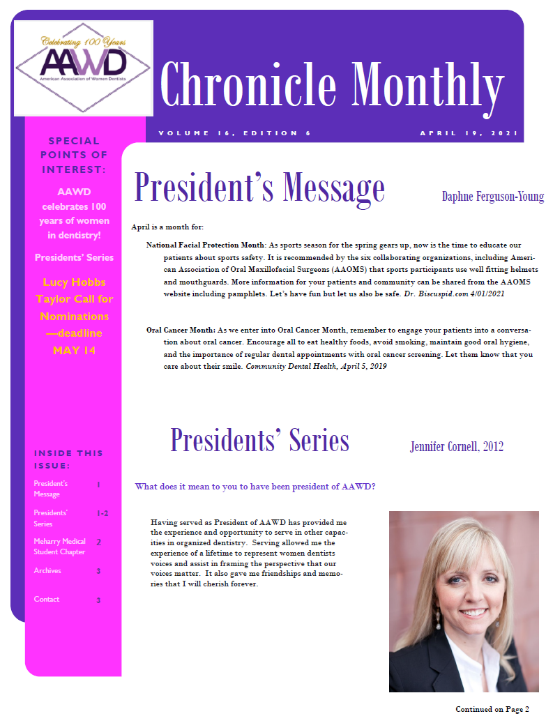 The Chronicle, April 2021 Edition 6