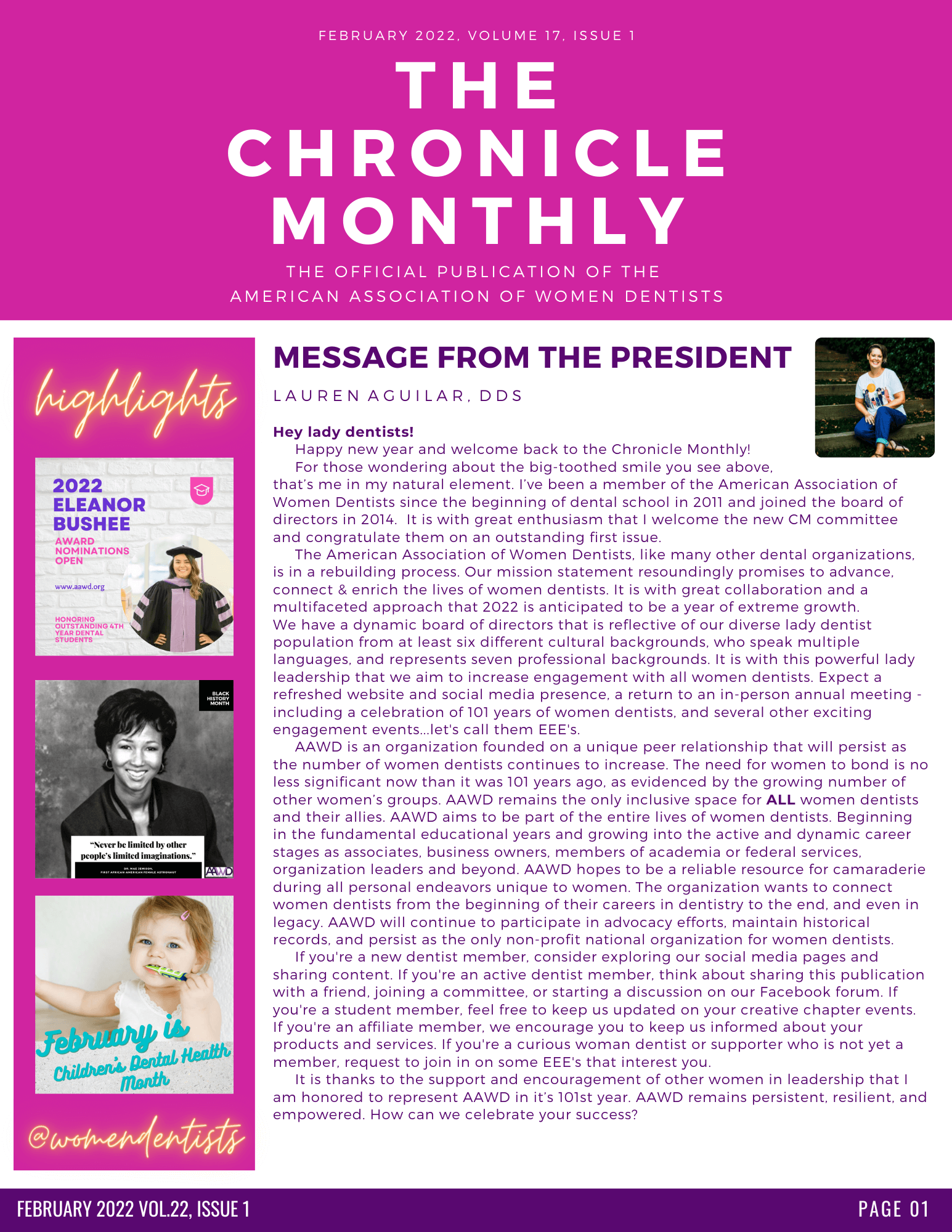 The Chronicle, February 2022 Issue 1