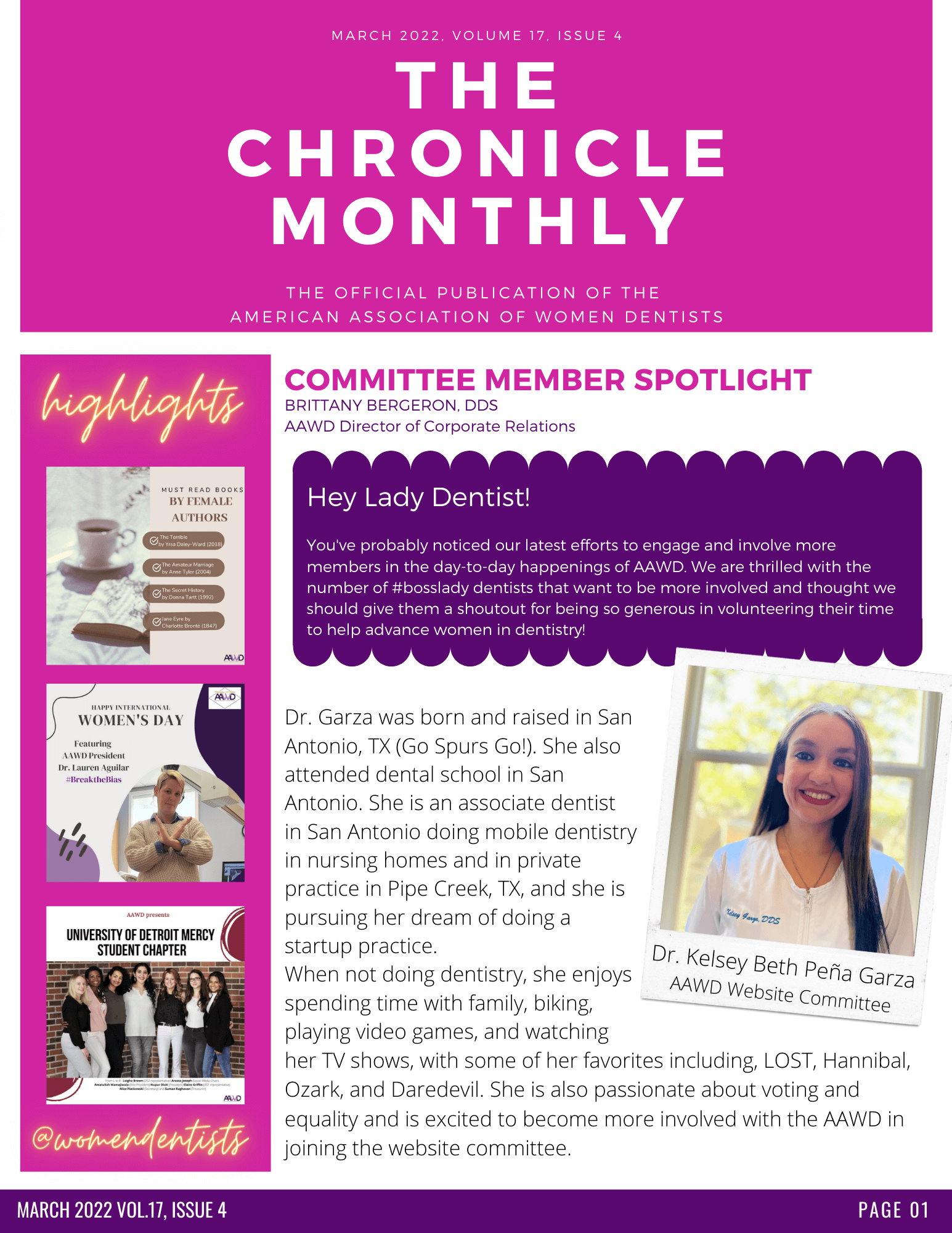 The Chronicle, March 2022 Issue 4