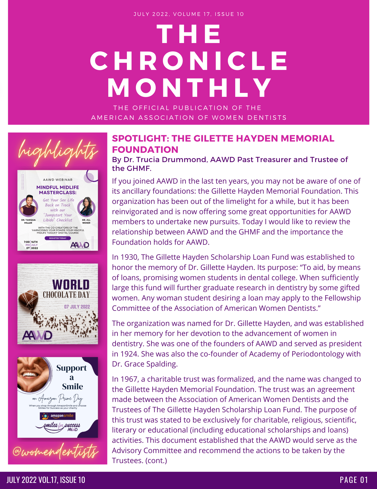 The Chronicle, July 2022 Issue 10