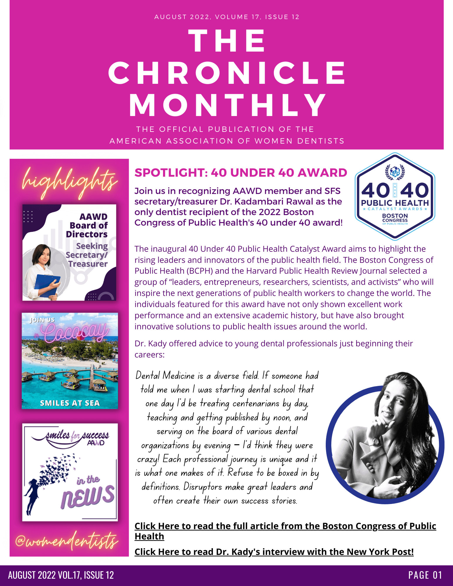 The Chronicle, August 2022 Issue 12