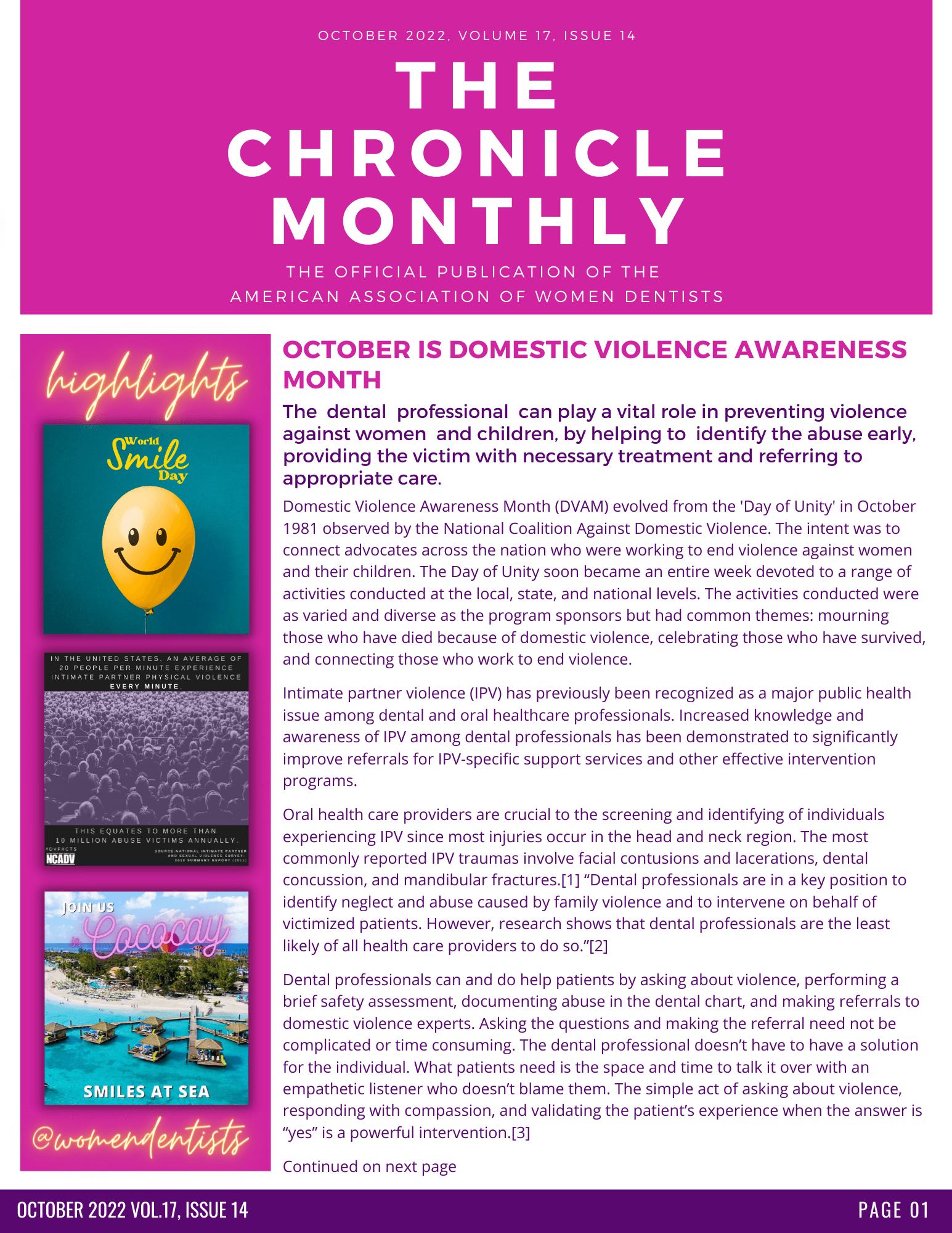 The Chronicle, October 2022 Issue 14