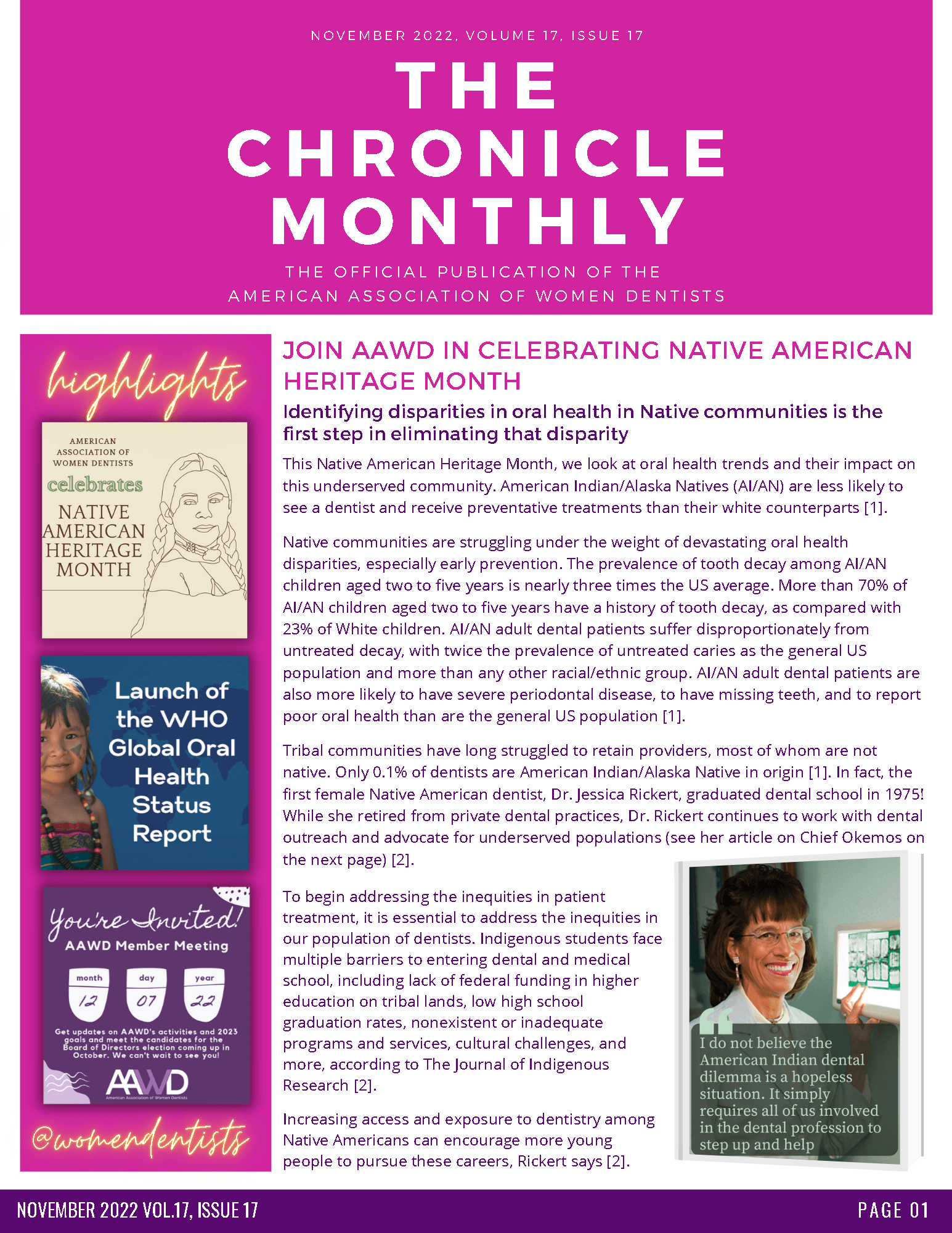 The Chronicle, November 2022 Issue 17