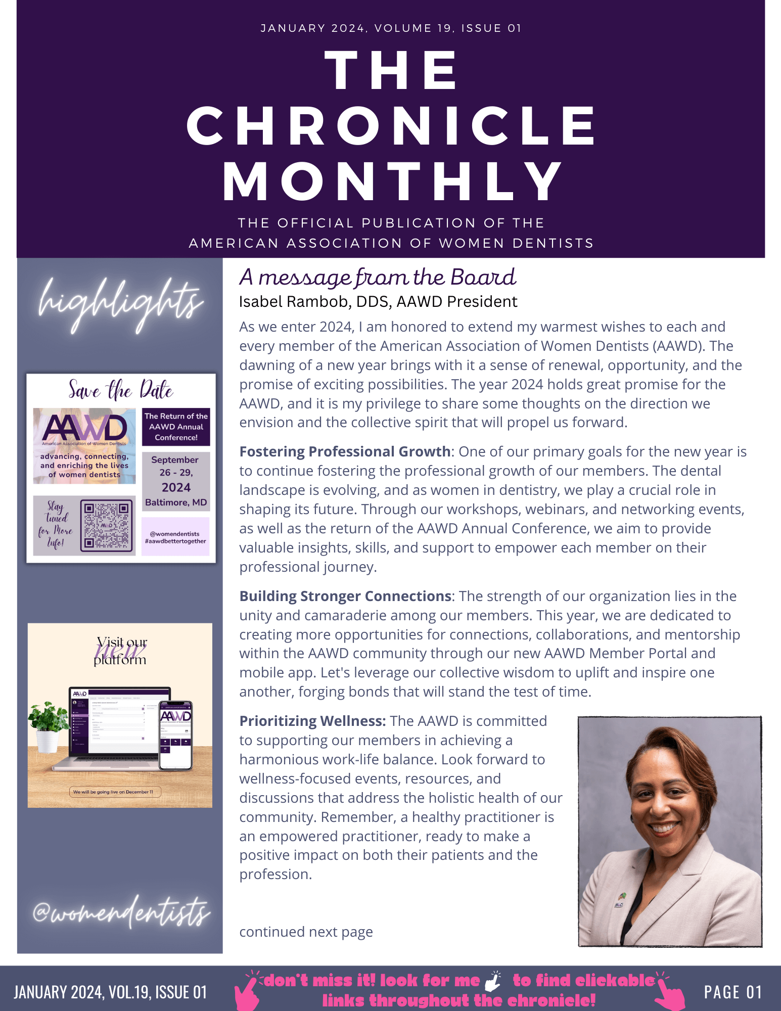 The Chronicle, January 2024 Issue 1