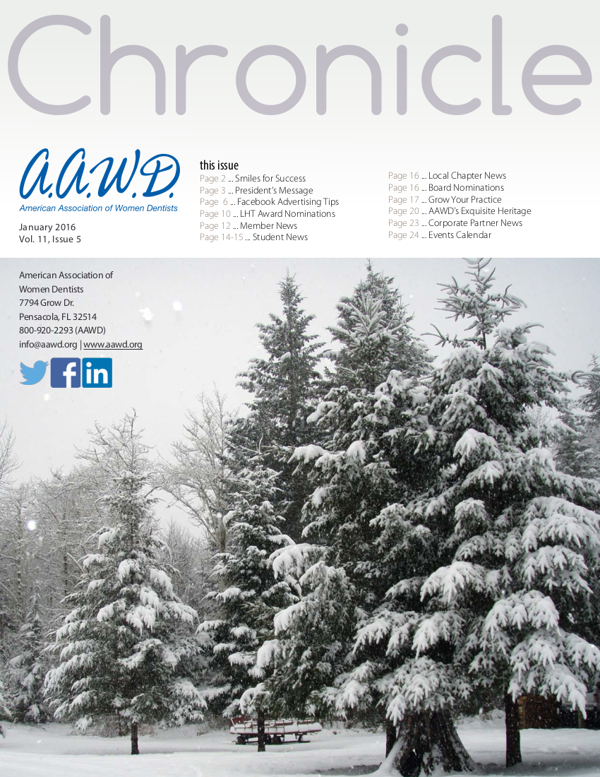 The Chronicle, January 2016