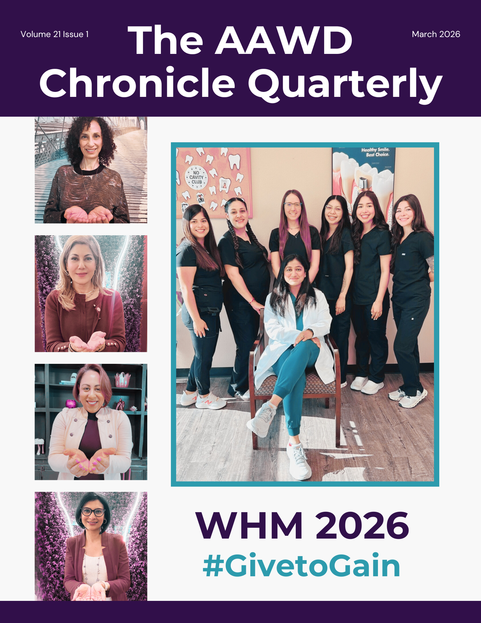 The AAWD Chronicle Quarterly, Volume 21, Issue 01
