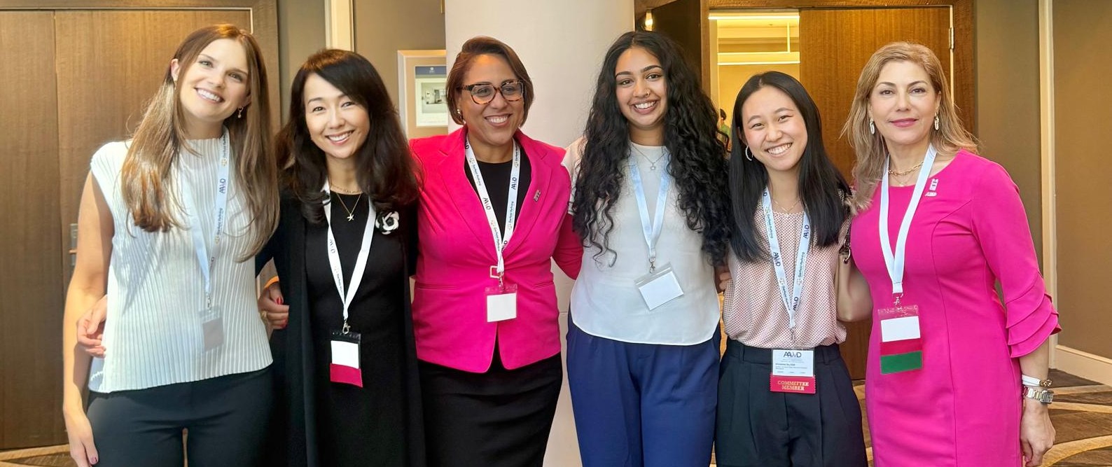 Six members of AAWD at the 2025 Conference